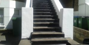 steps finished